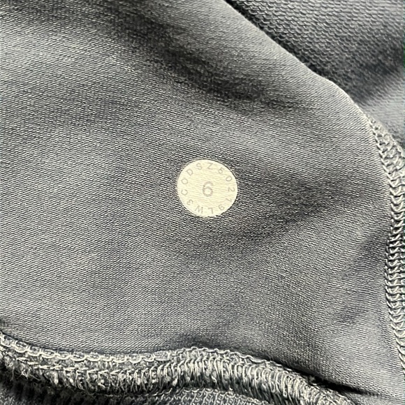 Lululemon Scuba Pullover - Washed Blue Charcoal - 6 - Picture 8 of 9